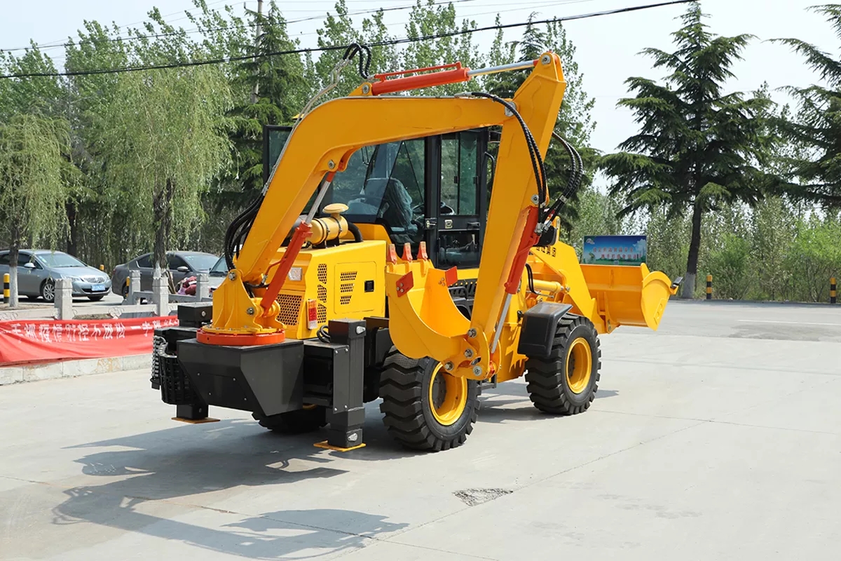 HW20 28 Backhoe Loader Construction Machinery Equipment For Sale