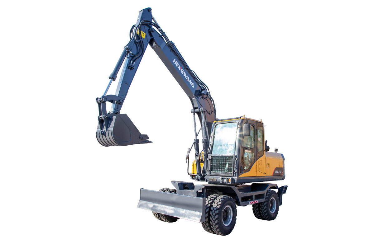 Hwl Wheel Excavator Construction Machinery Equipment For Sale