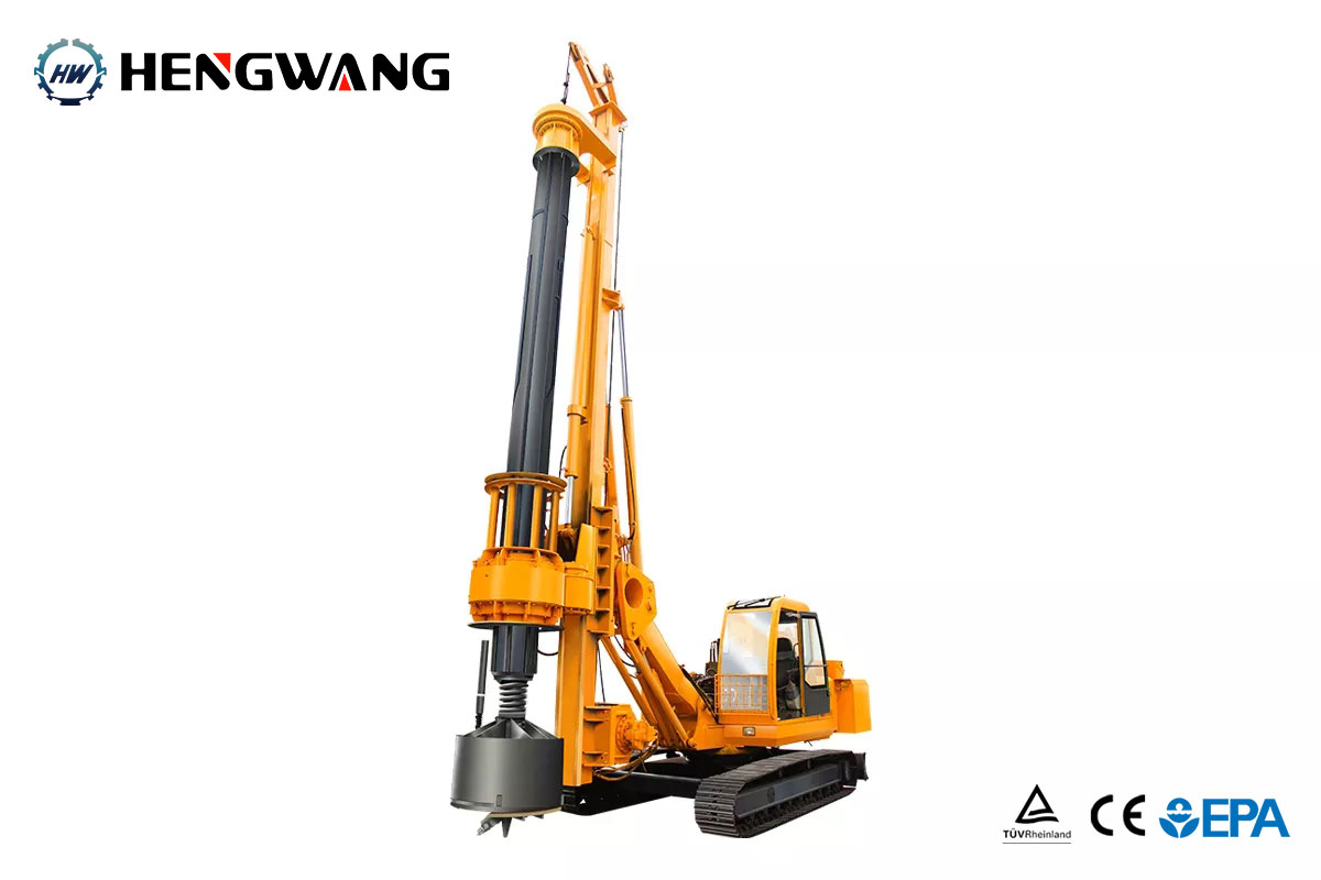 HWDR350 Crawler Rotary Pile Driver